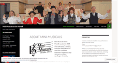 Desktop Screenshot of minimusicalsonthemove.com