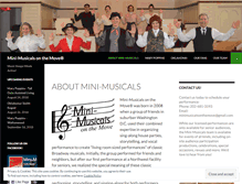 Tablet Screenshot of minimusicalsonthemove.com